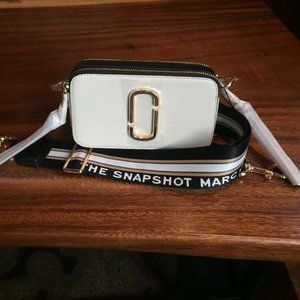 Marc Jacobs Snapshot  Shoulder Bag  Milk White